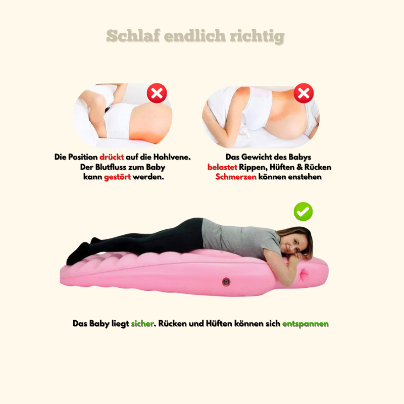 BellyBloom - Bequem schlafen trotz Babybauch