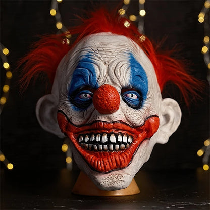 Clownmaske mit Joker Lachen