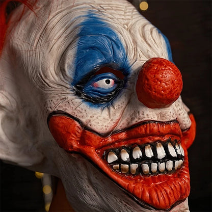 Clownmaske mit Joker Lachen